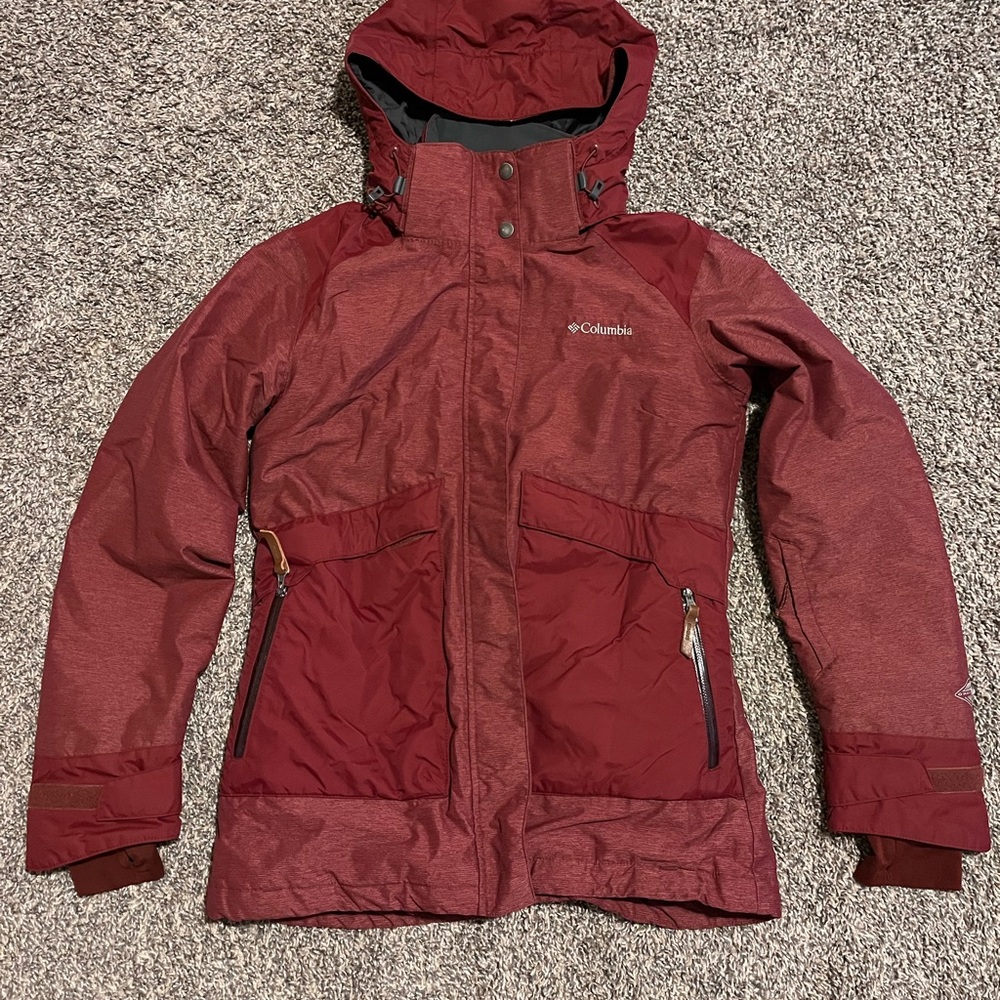 Columbia Women's Red Coat Parka Jacket